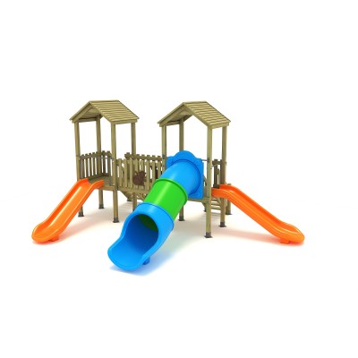14 A Classic Wooden Playground